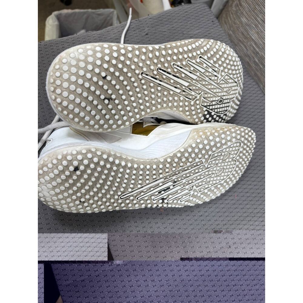 New Balance TSHOWT1 FuelCell Ohtani 1 Trainer Shoes 7.5D White Metallic Gold - Picture 10 of 10
